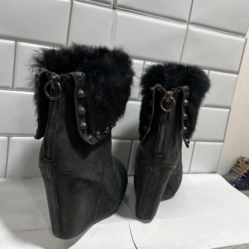 Ash Uranus wedged heel ankle boots sz.37.5 - Picture 11 of 11